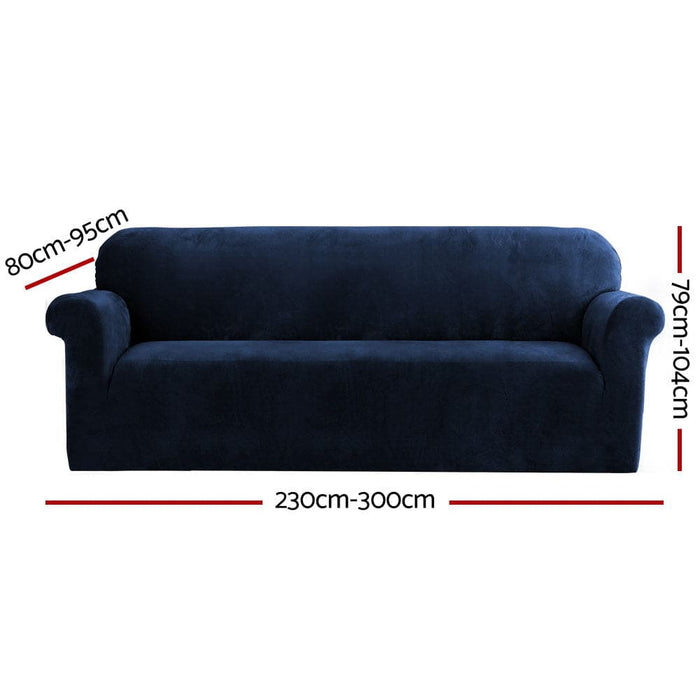 Goslash Picks Velvet Sofa Cover Plush Couch Lounge