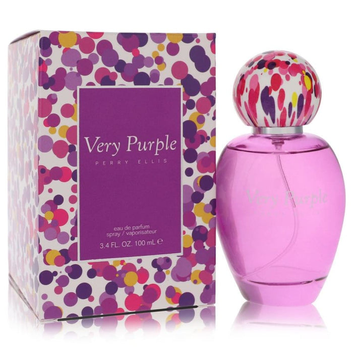 Very Purple Edp Spray By Perry Ellis For Women-100 Ml