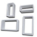 Wall Cube Shelves 8 Pcs White Xipkio