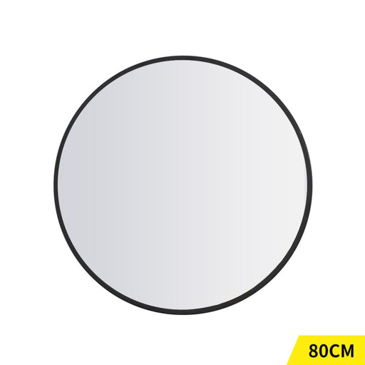 Wall Mirror Round Shaped Bathroom Makeup Mirrors Smooth