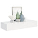 Wall-mounted Drawer Shelf White 60x23.5x10 Cm Mdf Ttbxpp