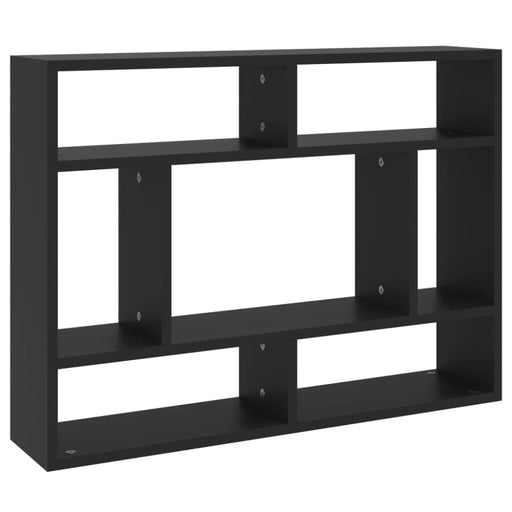 Wall Shelf Black Chipboard Nbtbbt