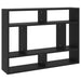 Wall Shelf Black Chipboard Nbtbbt