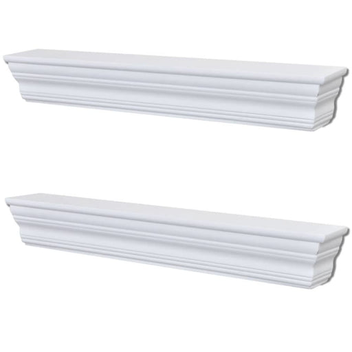 Wall Shelves Aaliyah 2 Pcs White Xaxatk