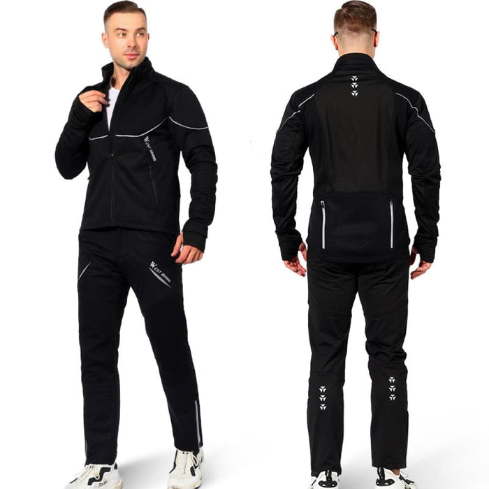 Warm Thermal Windproof Cycling Suit