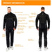 Warm Thermal Windproof Cycling Suit