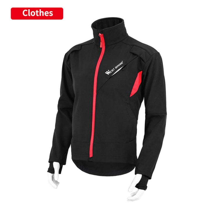 Warm Thermal Windproof Cycling Suit