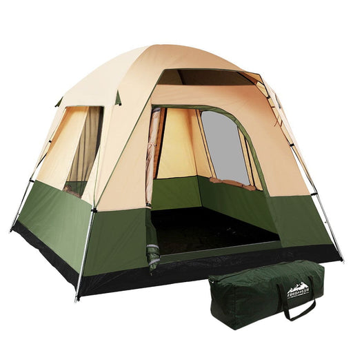 Weisshorn Family Camping Tent 4 Person Hiking Beach Tents