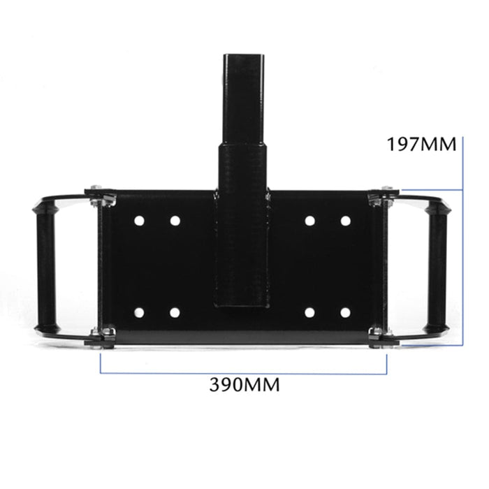 Winch Cradle Mounting Plate Bracket Foldable Steel Bar