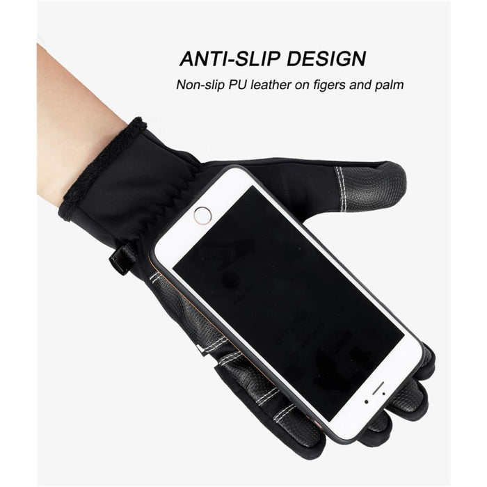 Winter Fleece Cycling Gloves