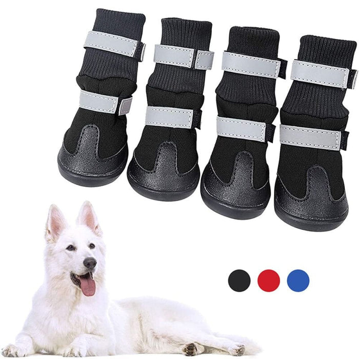 Winter Snow Waterproof Reflective Anti-slip Paw Protector