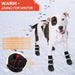 Winter Snow Waterproof Reflective Anti-slip Paw Protector