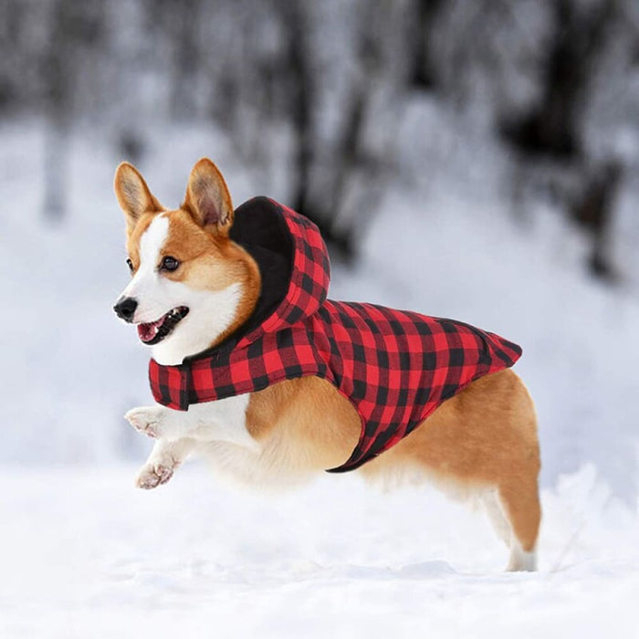 Winter Warm Classic Plaid Fleece Jacket With Pockets