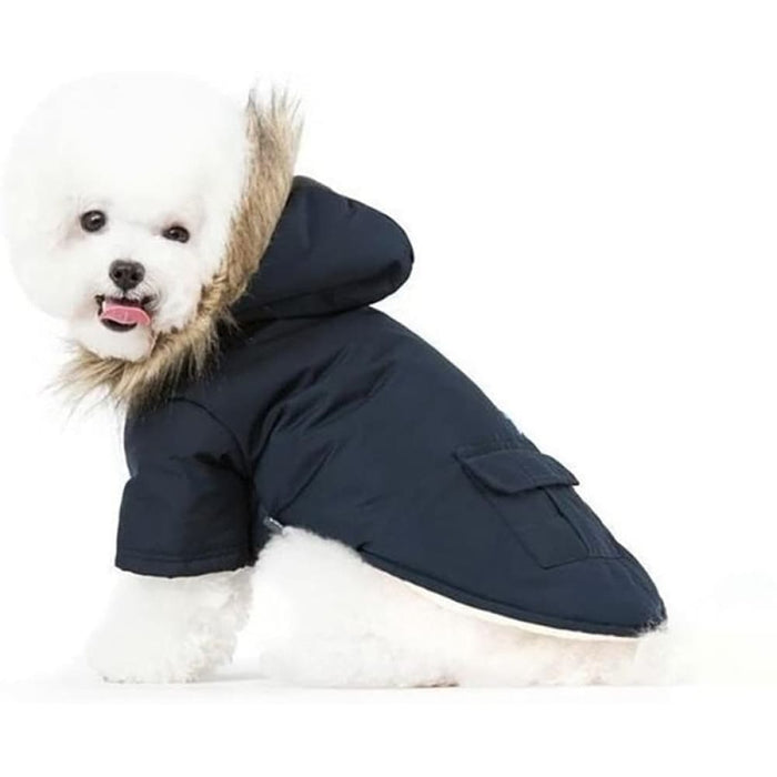 Winter Warm Comfortable Hoodie Jacket For Small Medium Dogs