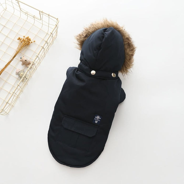 Winter Warm Comfortable Hoodie Jacket For Small Medium Dogs