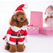 Winter Warm Cute Pet Santa Claus Xmas Suit With Cap For Dogs