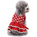 Winter Warm Durable Stretchable Cute Heart Sweater For Dogs