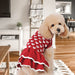 Winter Warm Durable Stretchable Cute Heart Sweater For Dogs