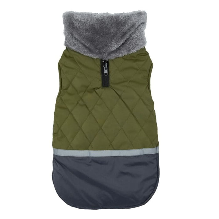 Winter Warm Fleece Reversible Waterproof Jacket Coat