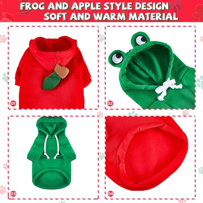 Winter Warm Hooded Cute Sweater Coat Costume For Small