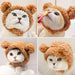 Winter Warm Soft Comfortable Adjustable Straps Pet Headwear