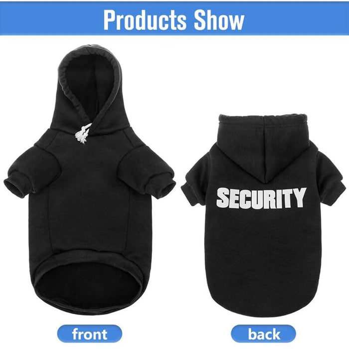 Winter Warm Soft Cotton Security Printed Sweatshirt