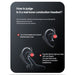 Wireless Handsfree Waterproof Bluetooth-compatible