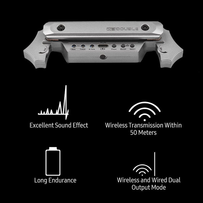 Wireless & Wired Acoustic Guitar Pickup System Electric