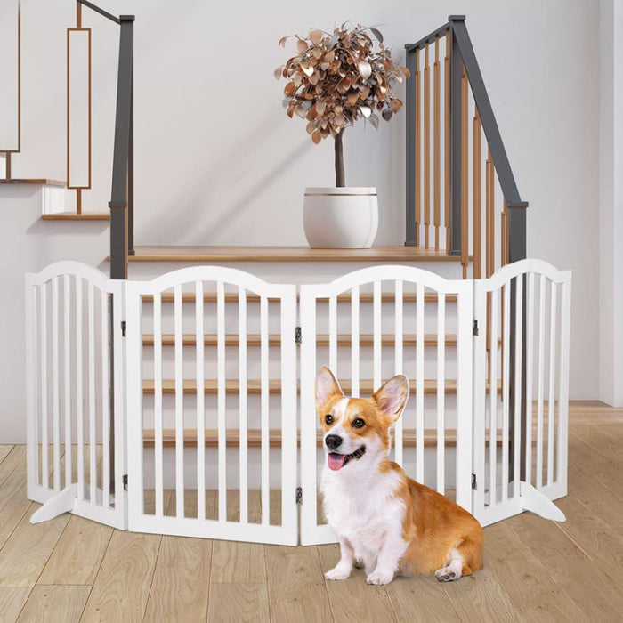 Goslash Picks Wooden Pet Gate Dog Fence Safety Stair