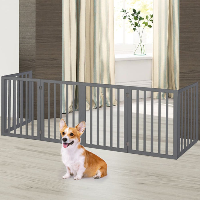 Goslash Picks Wooden Pet Gate Dog Fence Safety Stair