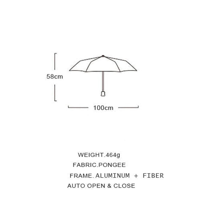 Wooden Handle Windproof Umbrella