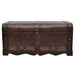 Wooden Treasure Chest Large Brown Lbiki