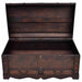 Wooden Treasure Chest Large Brown Lbiki