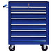 Workshop Tool Trolley With 7 Drawers Blue Oaioit