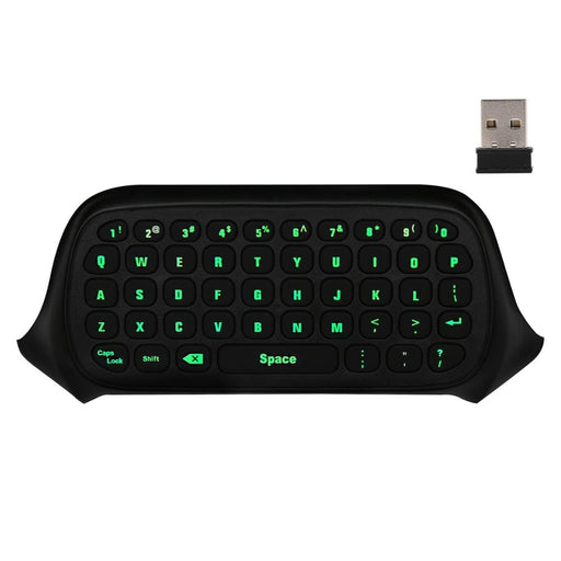 Xbox One Mini Green Backlight Keyboard 2.4g Receiver