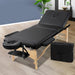 Zenses 75cm Wide Portable Wooden Massage Table 3 Fold